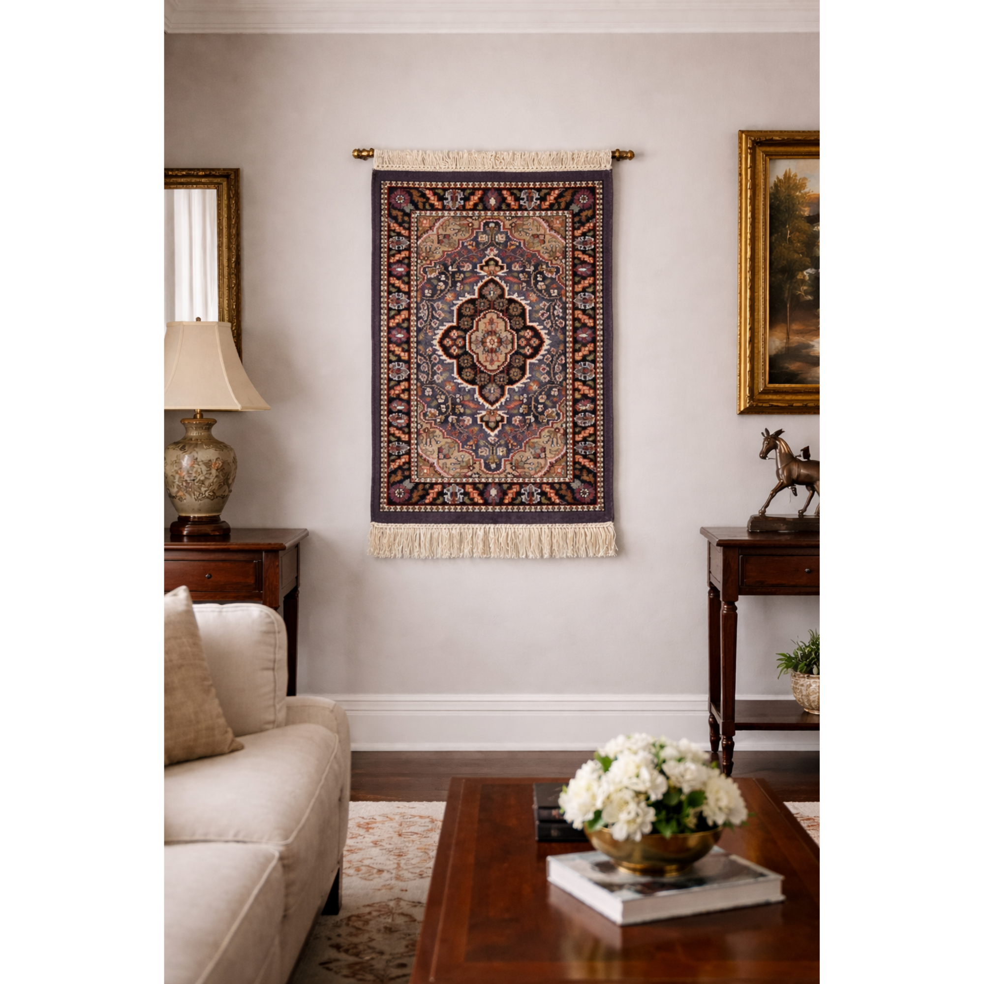 The Heritage Accent: 2x3 ft. Hand-Knotted Persian Rug