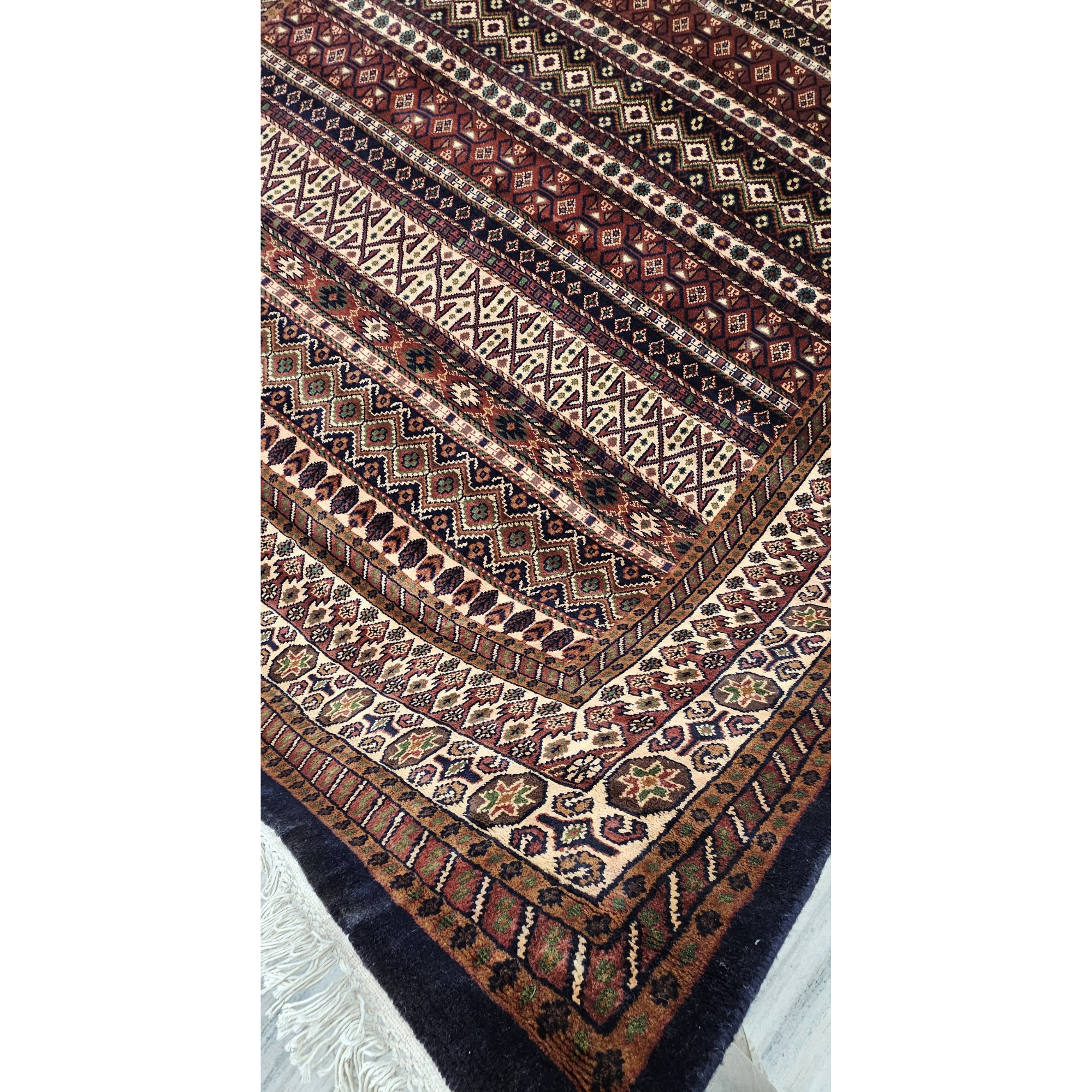 The Nomad’s Earth: 8x10 Hand-Knotted Heritage Wool Rug