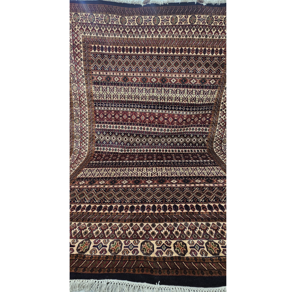 The Nomad’s Earth: 8x10 Hand-Knotted Heritage Wool Rug