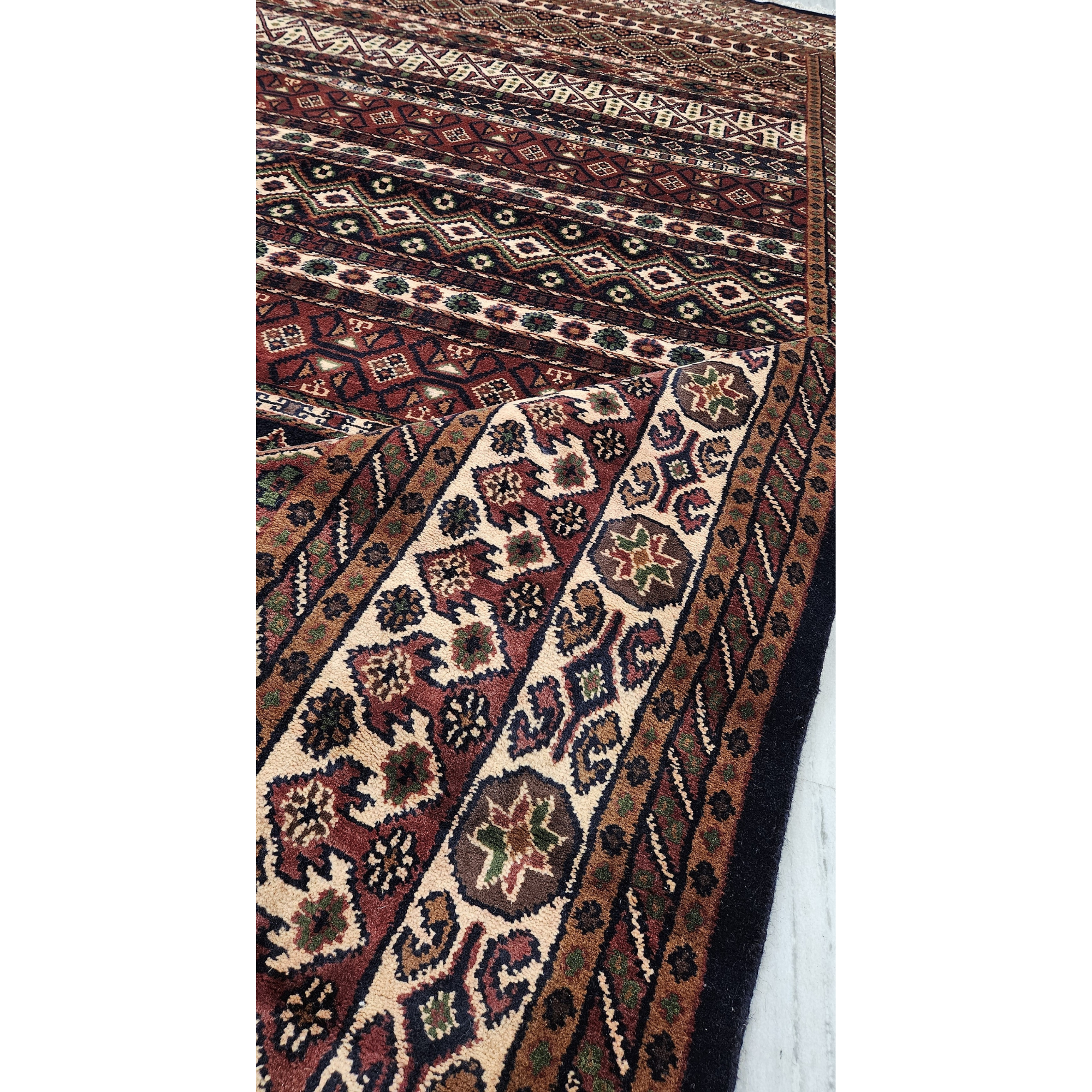 The Nomad’s Earth: 8x10 Hand-Knotted Heritage Wool Rug