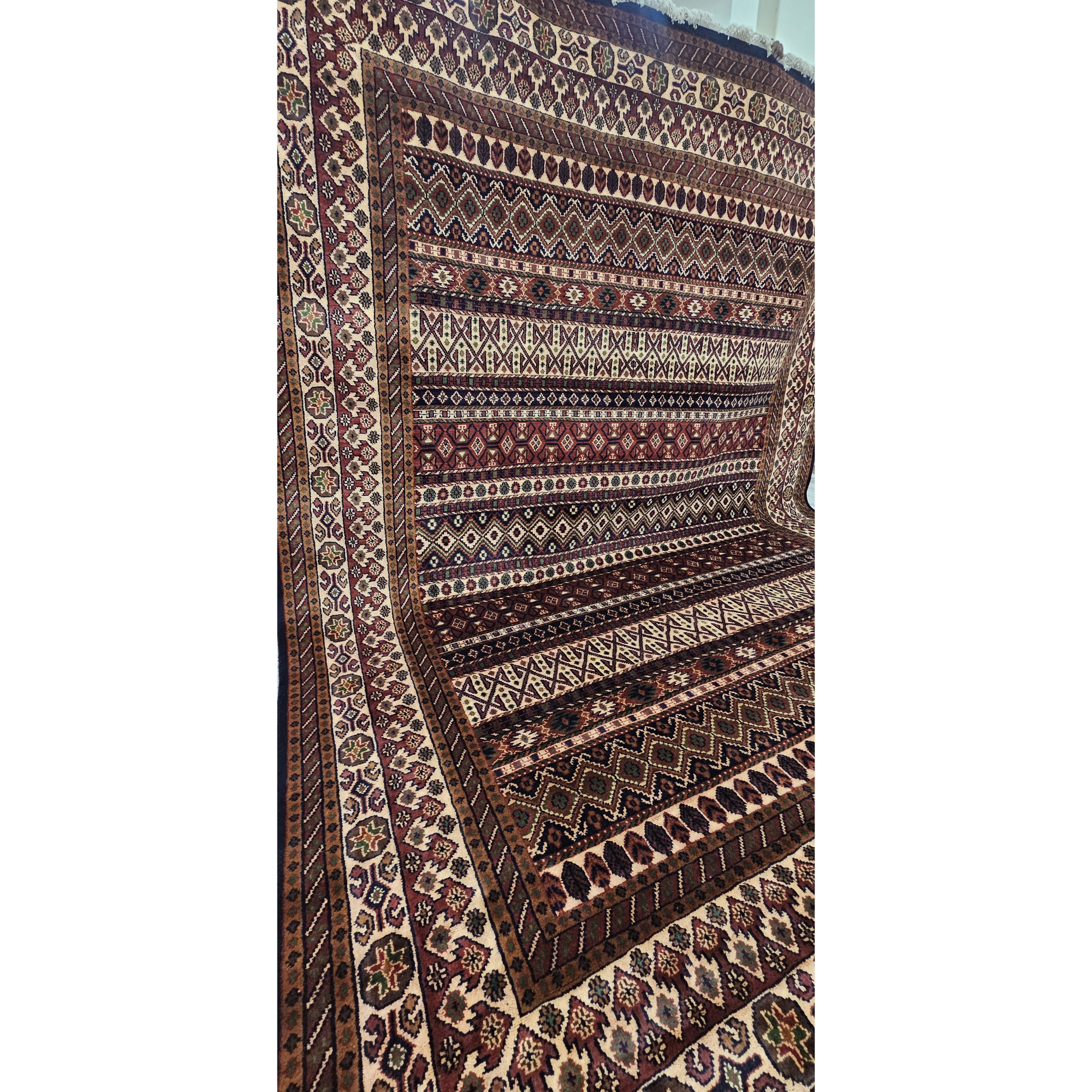 The Nomad’s Earth: 8x10 Hand-Knotted Heritage Wool Rug