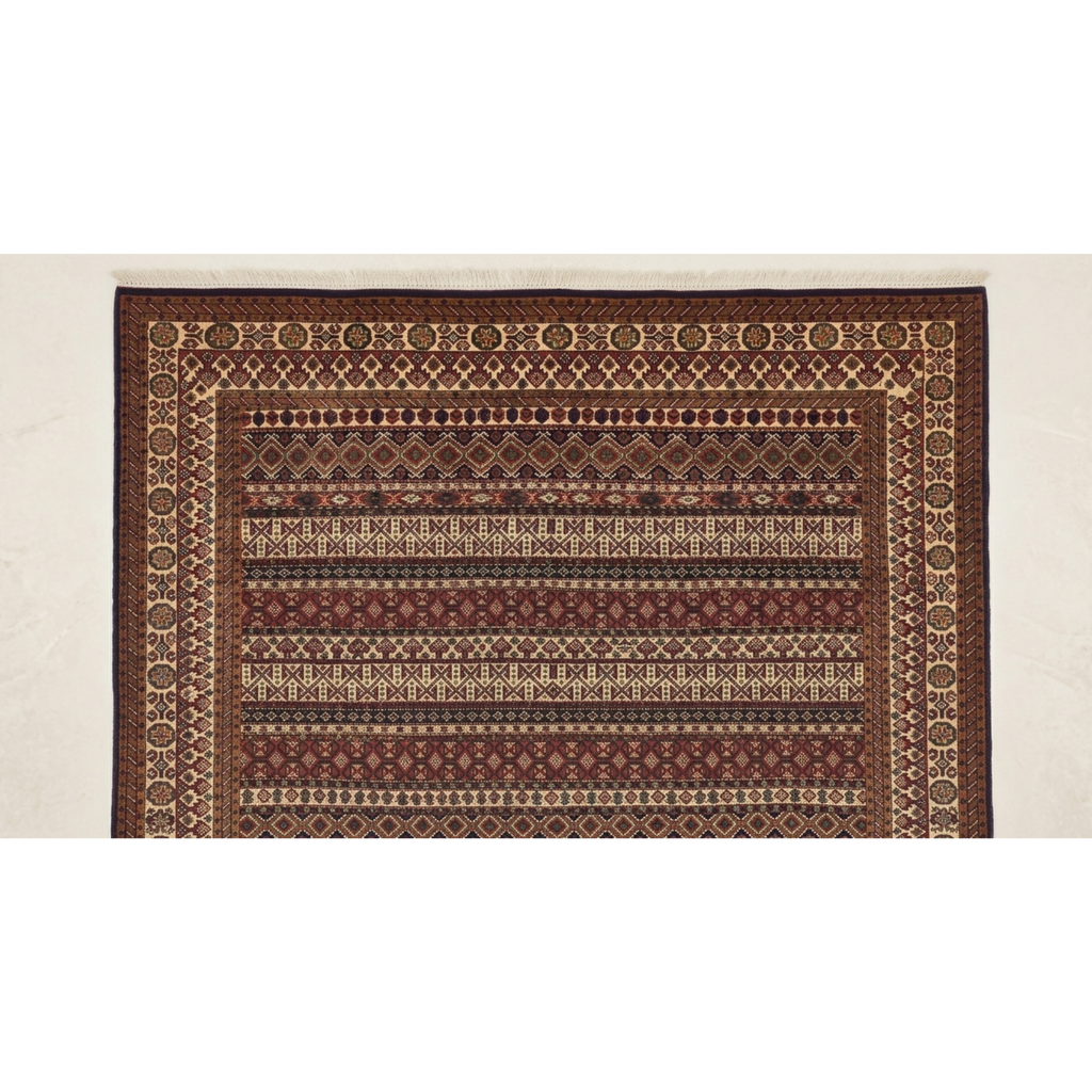 The Nomad’s Earth: 8x10 Hand-Knotted Heritage Wool Rug
