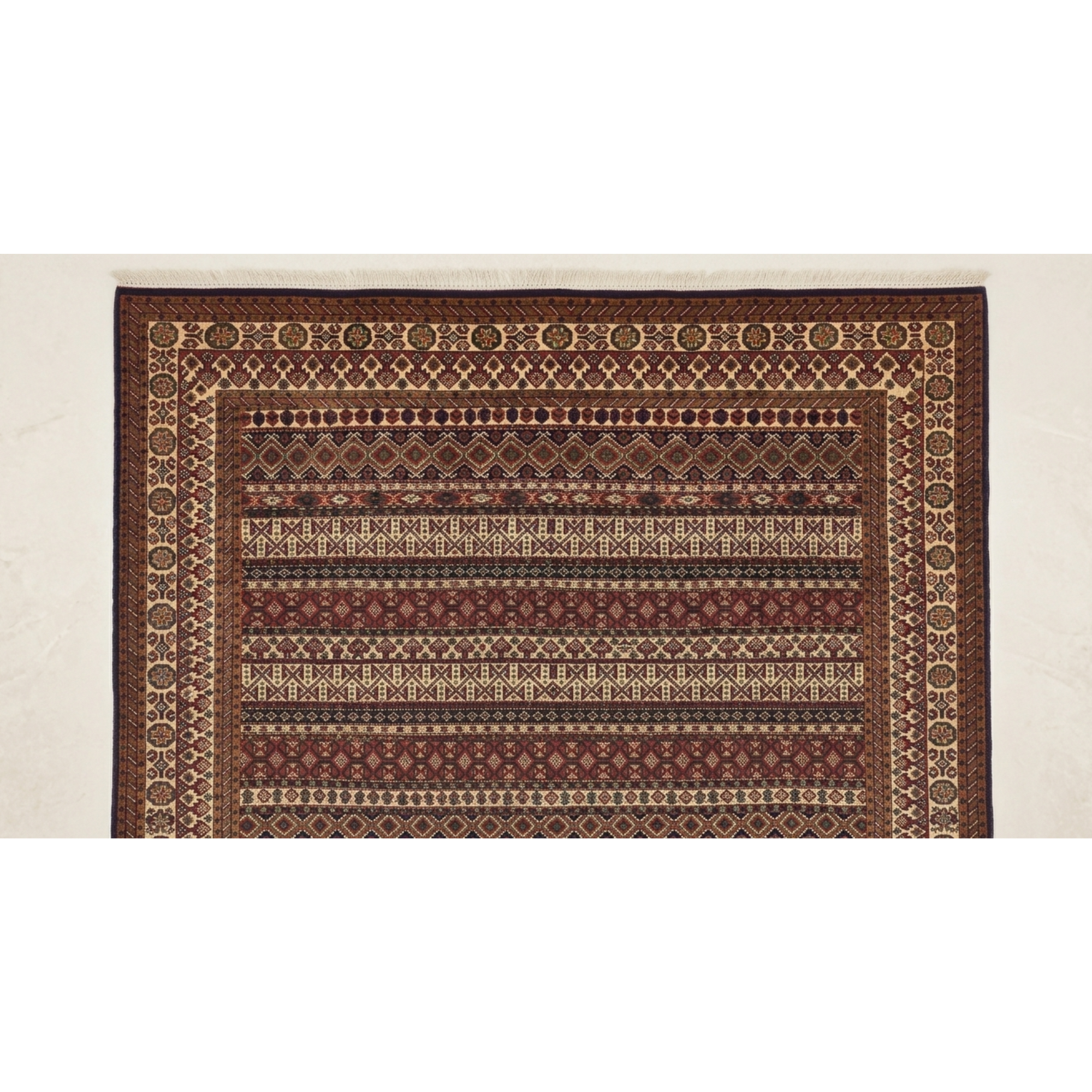 The Nomad’s Earth: 8x10 Hand-Knotted Heritage Wool Rug